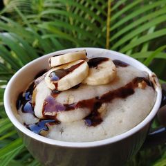 Banana Mug Cake Recipe No Egg | Banana Walnut Cake A picture of Banana Mug Cake Recipe No Egg | Banana Walnut Cake.