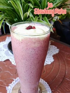 Foto resep Jus Strawberry Murbei