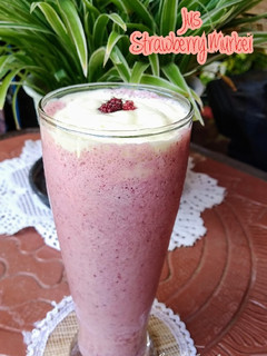 Foto resep Jus Strawberry Murbei