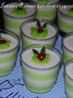 Foto resep Puding tape ketan hijau recook Sandra Agustin