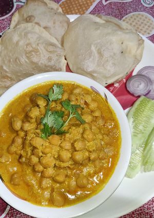 নিরামিষ কাবলিছোলা (niramish kablichola recipe in Bengali) রেসিপির প্রধান ছবি