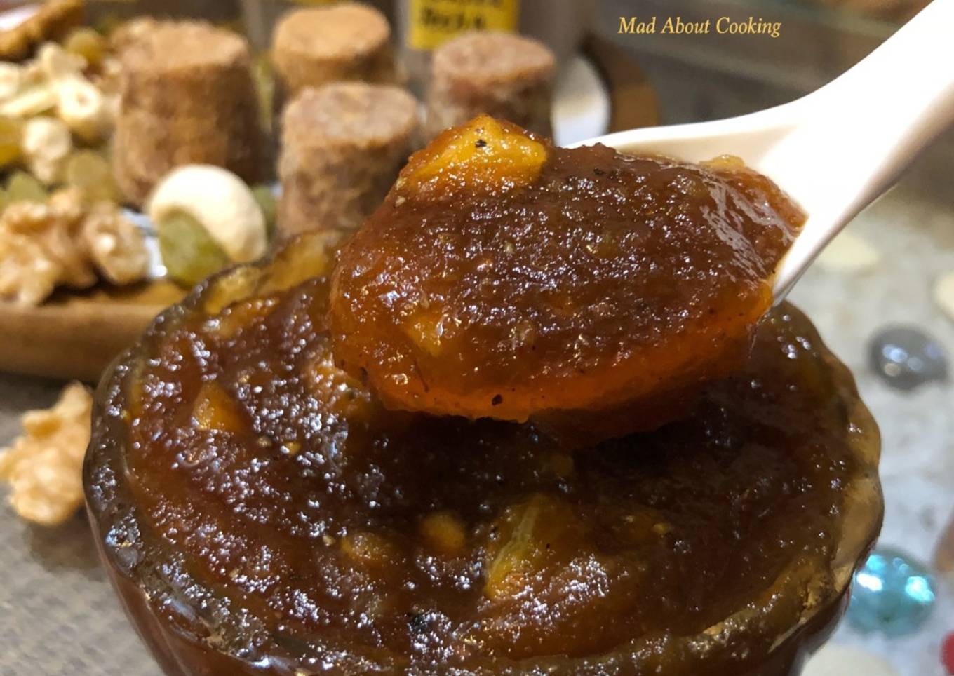 Raw Green Mango Jaggery Chutney