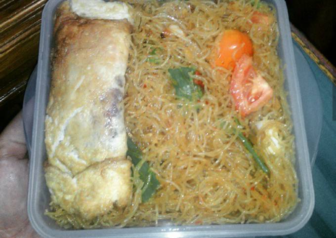 Resep Bihun goreng dadar telur homemade, Sempurna