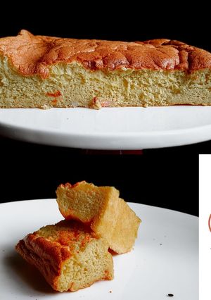 A picture of Feast of Seven Fishes VII - Tamagoyaki Pretending To Be Sponge Cake.