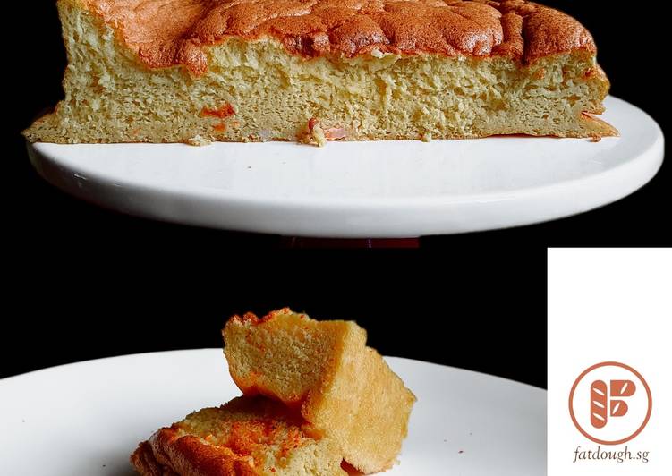 Step-by-Step Guide to Prepare Perfect Feast of Seven Fishes VII - Tamagoyaki Pretending To Be Sponge Cake