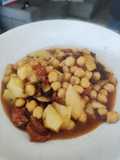 Garbanzos estofados
