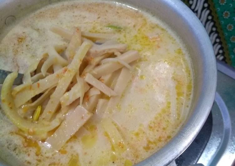 Bahan Lodeh rebung | Cara Buat Lodeh rebung Yang Lezat