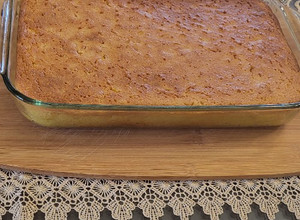 Una foto de Pan de elote