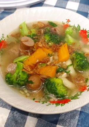 Foto resep Sop sosis sopini