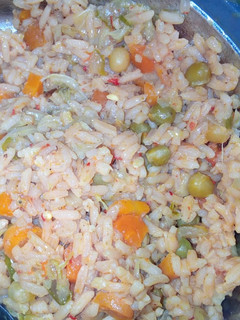 A picture of Jellof rice.