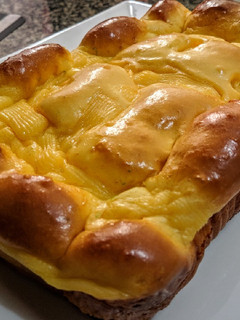Una foto de PAN De Leche 7 relleno con Crema Pastelera...!