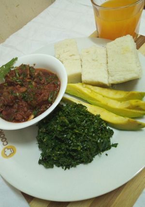 A picture of Meat stew.