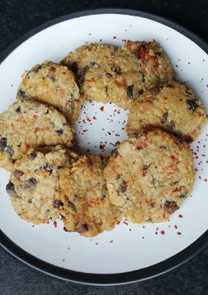 Vegán gombafasírt zabpehellyel recept fotója