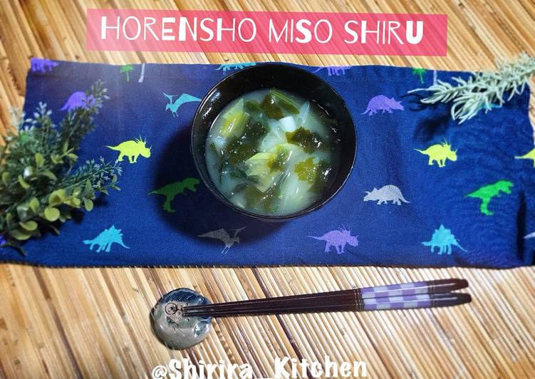Resep Horensho Misho shiru yang Bikin Ngiler