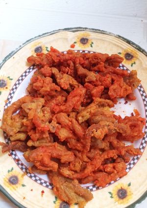 Foto resep Usus Crispy Balado Pedas