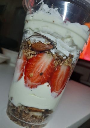 A picture of Homemade Granola.