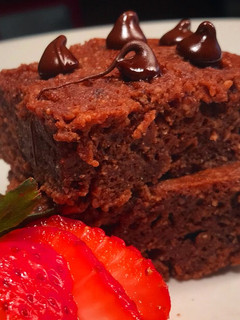 Una foto de Brownies saludables livianos y deliciosos en 2 minutos