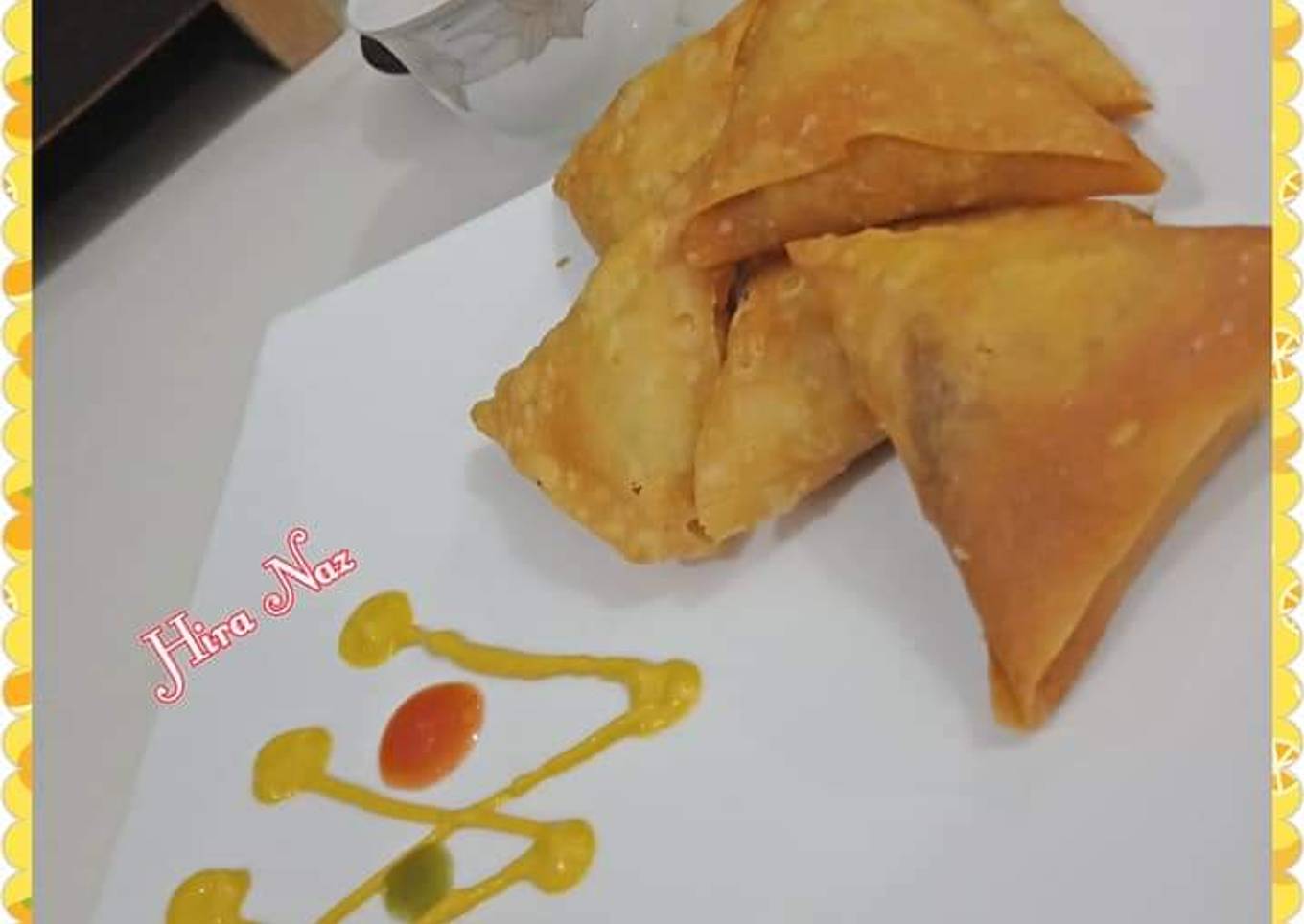 Mince samosas With Tea! (Keemay ke samosay)