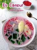 Es campur kuah susu