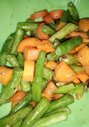 Foto resep Tumis wortel buncis cuma 5 menit 😁