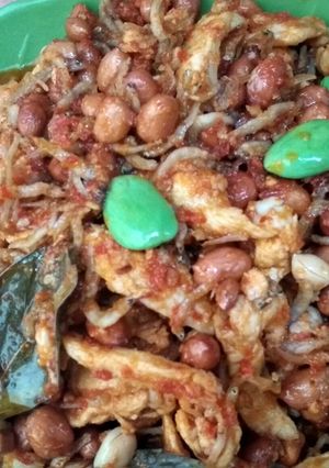 Foto resep Balado teri Medan campur campur ala mommy