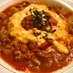 A picture of Scrambled Egg Tomato Stew (Ohoyo Ushi).