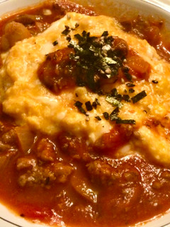 A picture of Scrambled Egg Tomato Stew (Ohoyo Ushi).