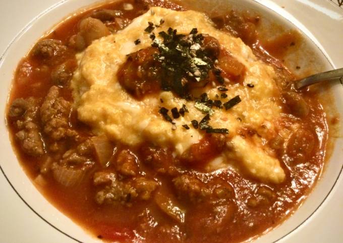 Scrambled Egg Tomato Stew (Ohoyo Ushi)