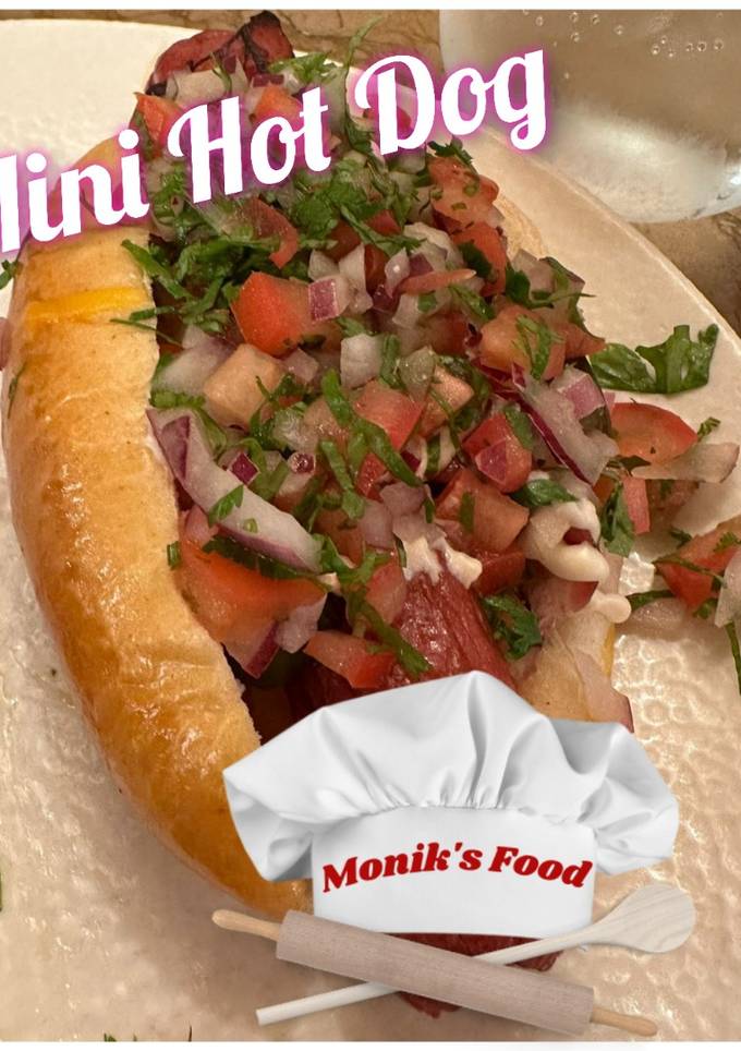 Mini Hot Dog🌭 Receta de Monik- Cookpad