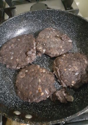 Una foto de Hamburguesas de porotos negros