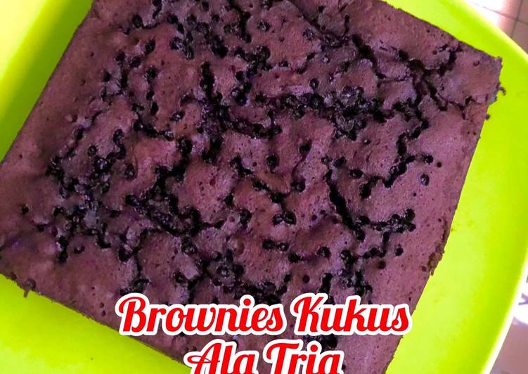 Brownies Kukus Simple Ala Tria