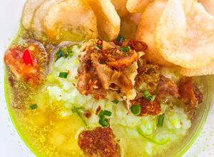 Foto resep Bubur Ayam Kuah Kuning ala Chef Willgoz