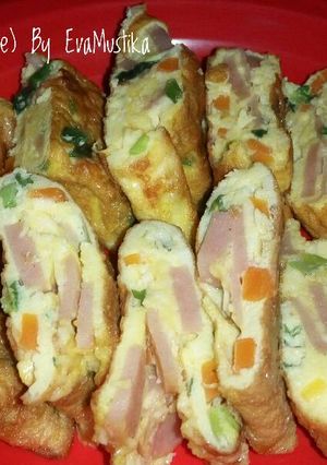 Foto resep Korean Egg Roll (Omelette)