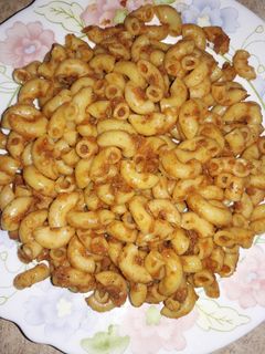 صورة لوصفة معكرونة بالتونة