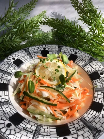 Langkah Gampang Menyiapkan Resep  Salad Simple ala Chef Turnip yang Enak, Bisa Manjain Lidah