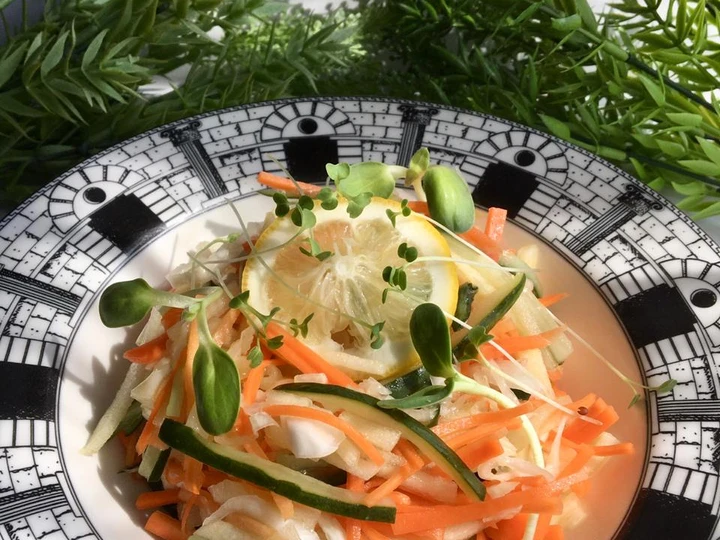 Langkah Gampang Menyiapkan Resep  Salad Simple ala Chef Turnip yang Enak, Bisa Manjain Lidah