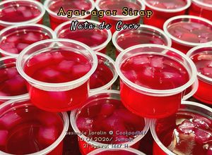 Gambar Agar-agar Sirap Nata de Coco