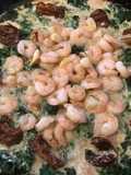 California Farm Spinach & Shrimp in Cheese Sauce