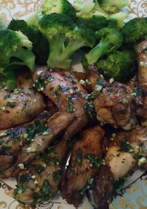 Foto resep Sayap ayam panggang mentega