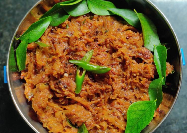 Recipe of Homemade Raw papaya chutney