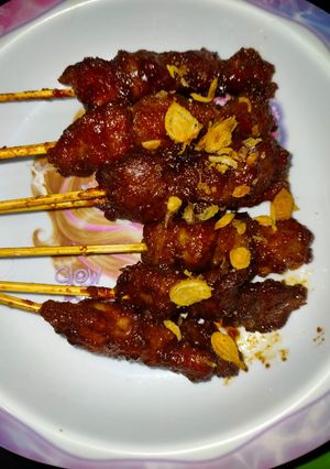 Foto resep 01. Sate babi manis (non halal)