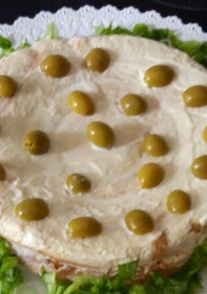 Foto principal de Pastel de salmón y nueces