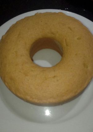 Una foto de Budín de vainilla esponjoso