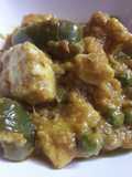 Matar paneer with shimla mirch