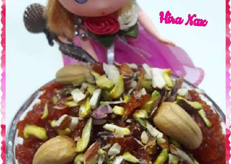 Recipe of Perfect GAJAR ka HALWA…..   With out Khoya