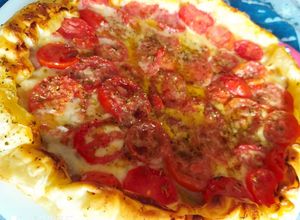 Foto di Pizza di pasta sfoglia
