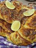 خبز الدار بالينسون و الجلجلان 🌼