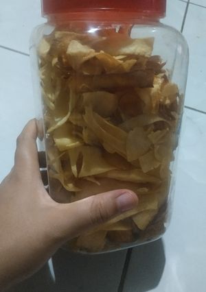 Foto resep Keripik singkong sederhana