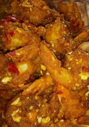 Foto resep Udang Telur Asin