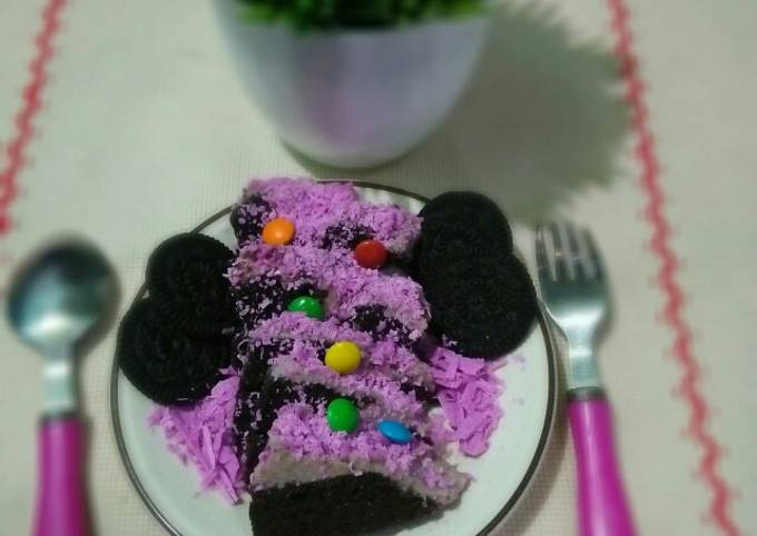 Resep Brownis Ny. Liem toping coklat taro Resep Brownis Ny. Liem toping coklat taro